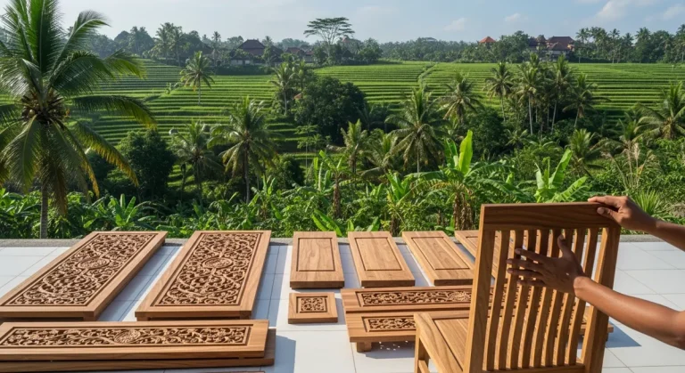 Quality Control for Bali Furniture Exports