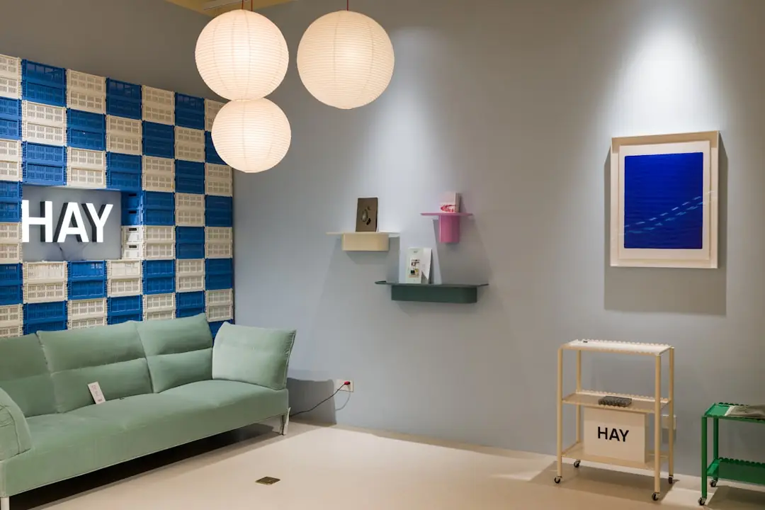 Contact Senja Furniture — modern furniture showroom interior