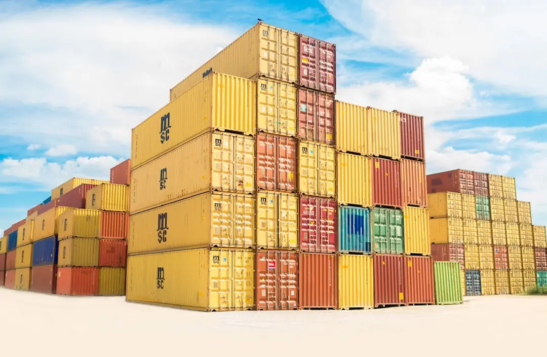 Mixed Container Loads & Export — shipping container cargo port
